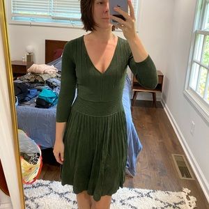 Max studio retro sweater dress